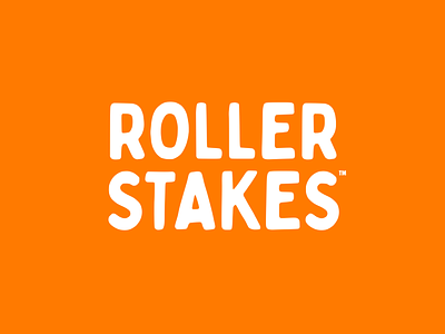 ROLLER STAKES brand branding logo logodesign logomark logotype