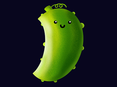 Cucumber character character design cucumber cute emoji food healthy healthy food illustration ipad procreate vegetable