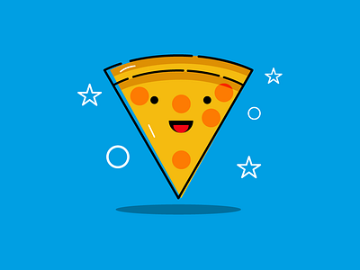Pizza icon illustrator mbe mbestyle pizza vector vectorillustrator