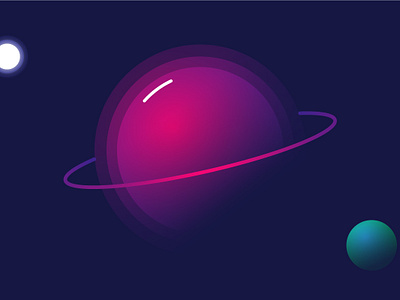 Planet by Karol Bendowski on Dribbble