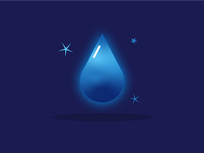 Drop brand icon identity illustration logo mbe vector water