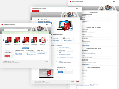 Trend Micro Inc. Support site