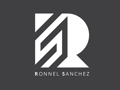 Ronnel Sanchez - RS Logo logo r ronnel sanchez s