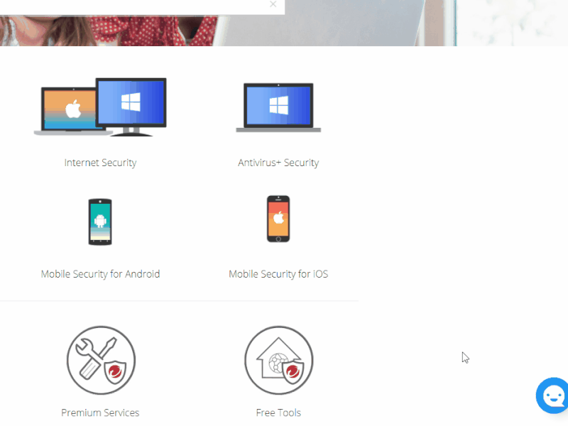 HSC Chat - Trend Micro Support animation chat form gif icon loading support trend micro