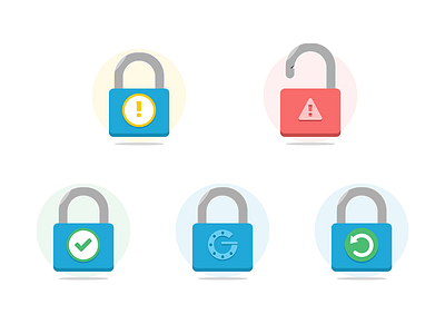 2 Factor Authentication - Icons 2fa features flat icon lock security two factor