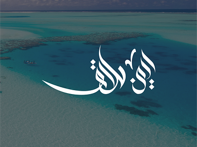 Arabic Logo Name Aiman Halaq
