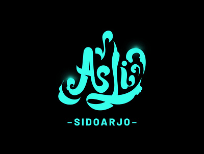 Logo Asli Sidoarjo handlettering logodesign logotype