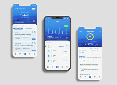 AirSelangor UI Redesign app ui ux