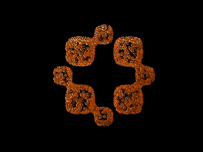 Caviar PM logo 3d caviar logo plusmedia render