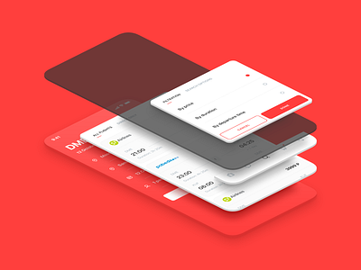 Smartway App Anatomy app booking business corporate filter flights icons mobile mobile design mockup red scroll service smartway travel ui ux