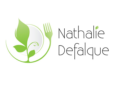 Naturopath logo food green naturopathy organic vegetal