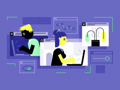 All work & no play explainer fatigue illustration office