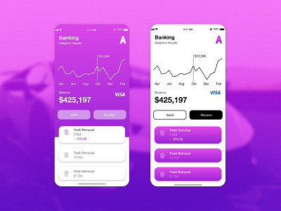 Mobile Banking App Mockup