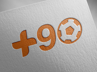 Logo +90 branding design icon logo