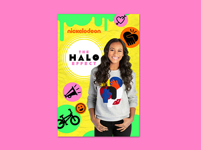 The HALO Effect brand brand identity branding children cover cover design design digital entertainment graphic design illustration key art kids multimedia poster television