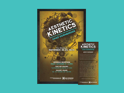 Aesthetic Kinetics Art Exhibition brand brand identity branding design environmental design event event branding events exhibition experiential graphic design illustration logo poster poster design print