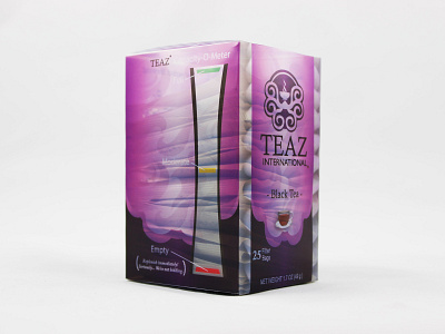 Teaz International Transparent Package beverage beverage packaging brand brand identity branding design food and drink graphic design illustration logo logo design package design packaging print design tea