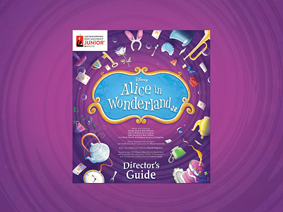 Alice in Wonderland JR. Branding