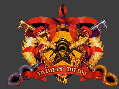 Trinity Tattoo Logo logo epicmade drawing