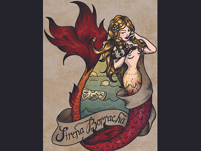 Benchtop JustSirena design epicmade illustration