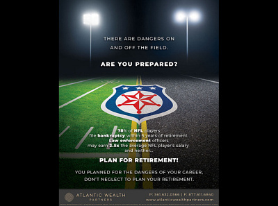 AtlanticWealthPartners NFLMagazineAd DONT TAG client is a dick branding design epicmade