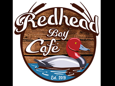Redhead Bay Logo branding design epicmade illustration logo