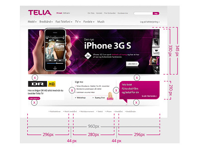 Telia Denmark website refresh