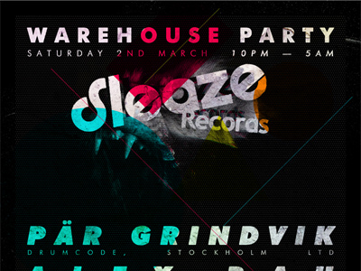 Sleaze Records Warehouse Party