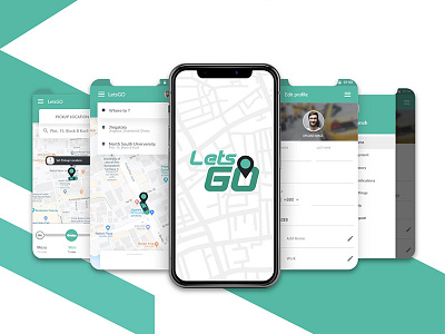 LetsGo App Ui Design app design branding design mobile ui responsive design ui ux web