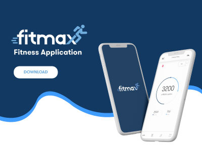 Fitmax app homepage ui