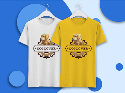 Log Lover T-shirt design dog dog illustration dog logo mockup t shirt t shirt design t shirts tshirt mockup vector
