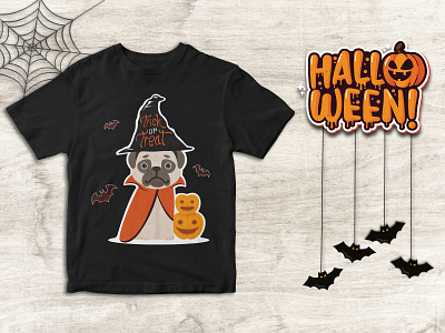 Halloween t-shirt branding dog doggy fashion halloween halloween design t shirt t shirt design