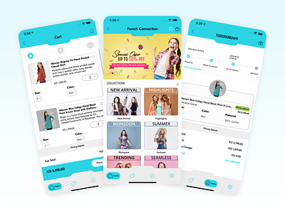 E-commerce Mobile App UI Design