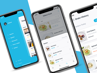 On Demand Food App android app branding app design food app icon ios on demand on demand app on demand service top services ui uiux