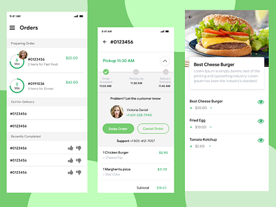 Food Order Design android app app branding design food app icon ios on demand ordering app ui uiux