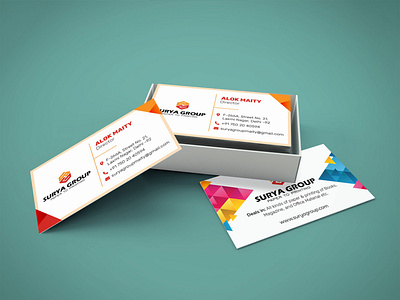 Business Card branding business card business card design design flat illustration typography vector