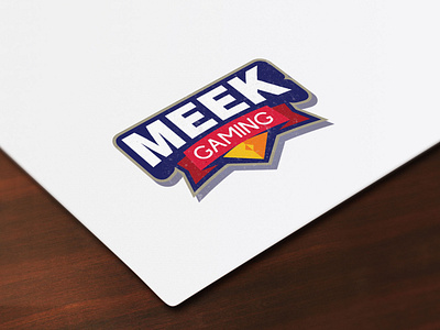 Meek Gaming branding design flat illustration logo logo design vector web