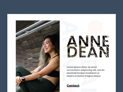 Anne Dean branding design