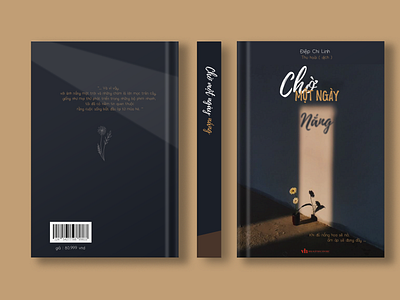 Book Cover design / novel " waiting a sunny day " adobe illustrator book cover design bookcover cover design design graphic design illustration typography