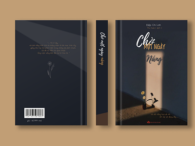 Book Cover design / novel " waiting a sunny day "