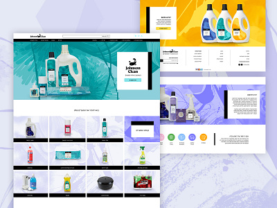 Johnson Clean bitcoin design icons illustration impalax landing page money ui user interface ux ui web design website