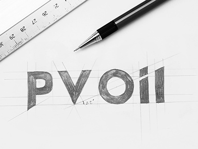 PV Oil bratus gas jimmi tuan logo construction logotype oil pv oil sketch vietnam