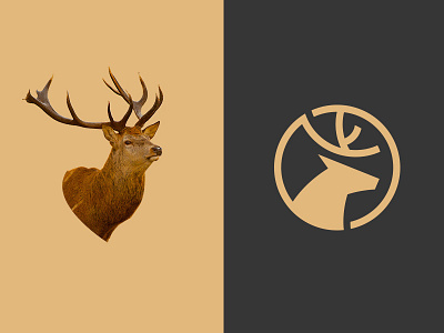 Dia Holdings animal brand mark deer designer financial ho chi minh icon invesment logo logo concept symbol vietnam