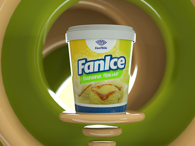 Fanice Banana 3d art art creative design creativity creator design graphicdesign illustration