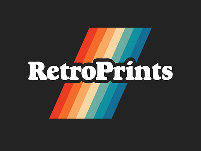 30 days logo challenge 10 - Retro Prints