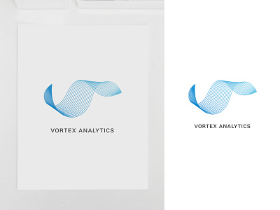30 days logo challenge 11: Vortex Analytics