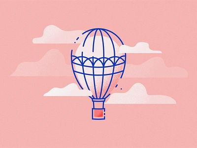 Logo challenge day 2 dailylogochallenge dailylogochallengeday2 design hotairballoon illustration illustrator logo logochallenge logoconcept logodesign vector