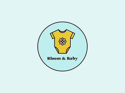 Daily logo chellenge day 46: baby apparel logo