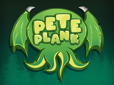 PetePlank cthulhu logo mobilegame mobilegamelogo peteplank