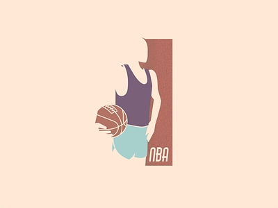 Basketball retro style